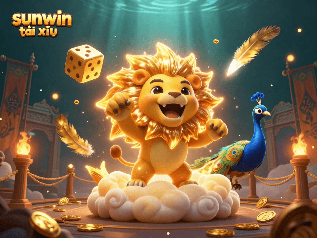 Experience thrilling sunwin tài xỉu action with vibrant casino elements and dynamic character interactions.