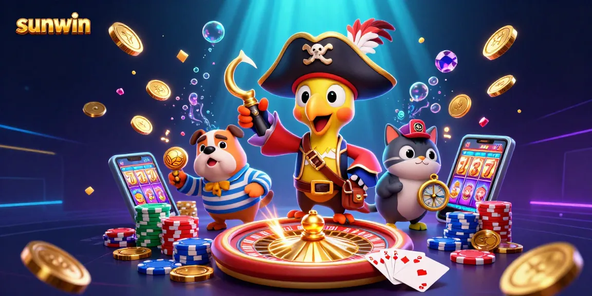 Enjoy thrilling gameplay at sunwin, featuring vibrant casino elements and engaging characters.