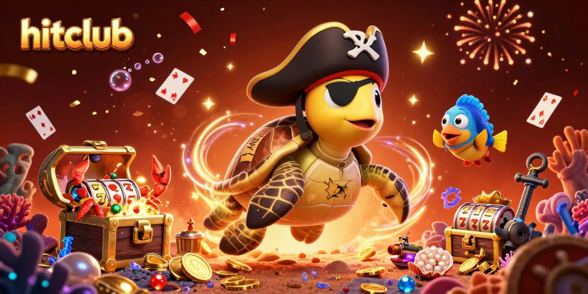 Engage with hitclub's thrilling underwater casino adventure featuring unique characters and exciting slot game elements.