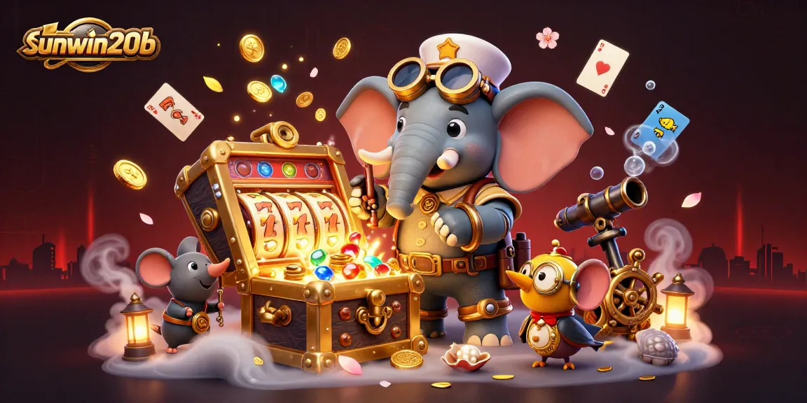 Experience the thrilling adventures of sunwin20b in a vibrant, immersive 3D casino world with dynamic slot machines.